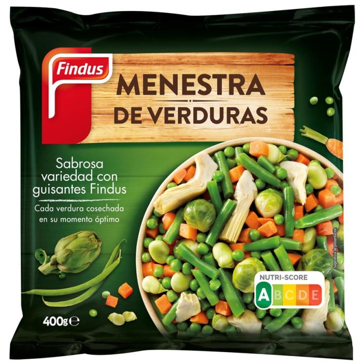MENESTRA DE VERDURAS, 400G FINDUS 