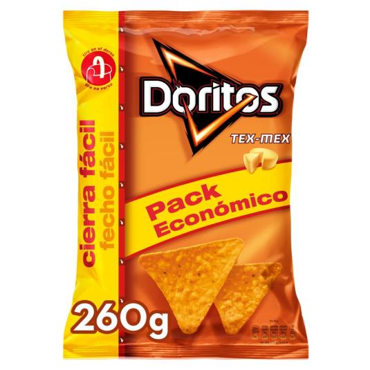 APERITIVOS MAIZ SABOR TEX-MEX , 260G DORITOS