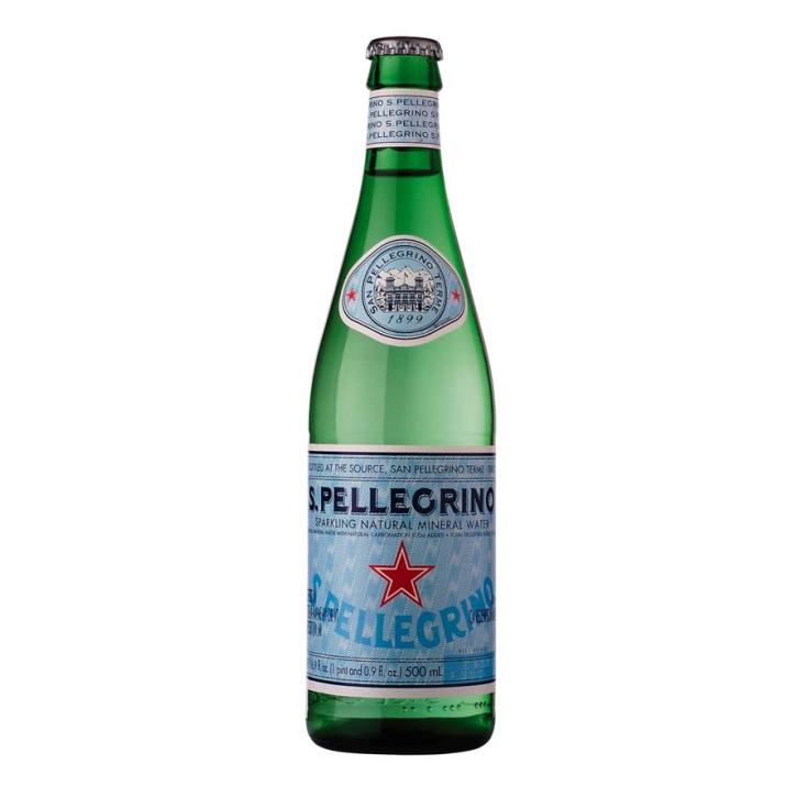 AGUA CON GAS BOTELLA, 50 CL SAN PELLEGRINO
