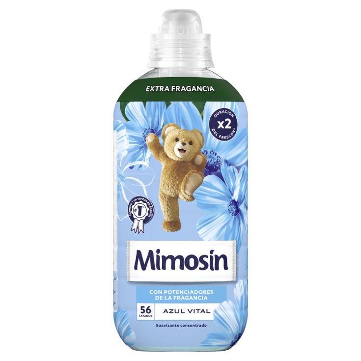SUAVIZANTE CONCENTRADO FRAGANCIA AZUL, 56 DOSIS MIMOSIN