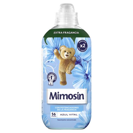 SUAVIZANTE CONCENTRADO FRAGANCIA AZUL, 56 DOSIS MIMOSIN