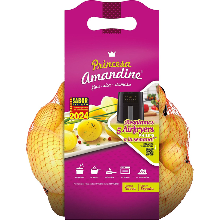PATATA PRINCESA AMANDINE BOLSA, 1.5K AMANDINE