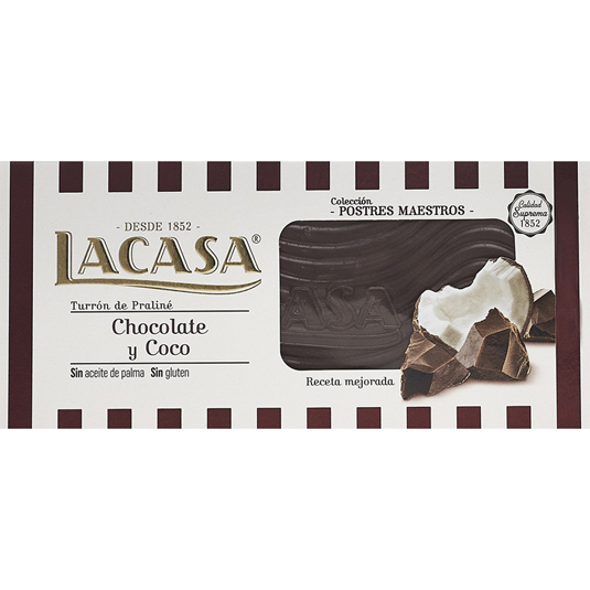 PRALINE DE COCO, 225G LACASA