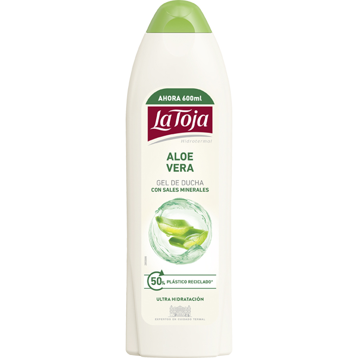 GEL DE DUCHA ALOE VERA, 600 ML LA TOJA LA TOJA