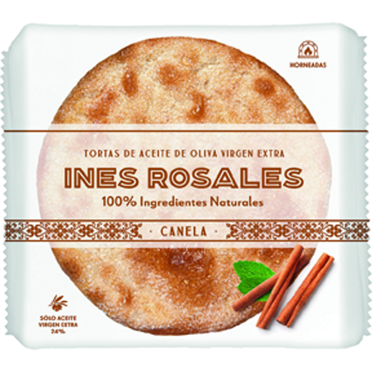 TORTAS DE ACEITE CON CANELA, 120G INES ROSALES