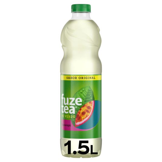 REFRESCO DE TÉ NEGRO CON LIMÓN, 1,5L FUZE TEA