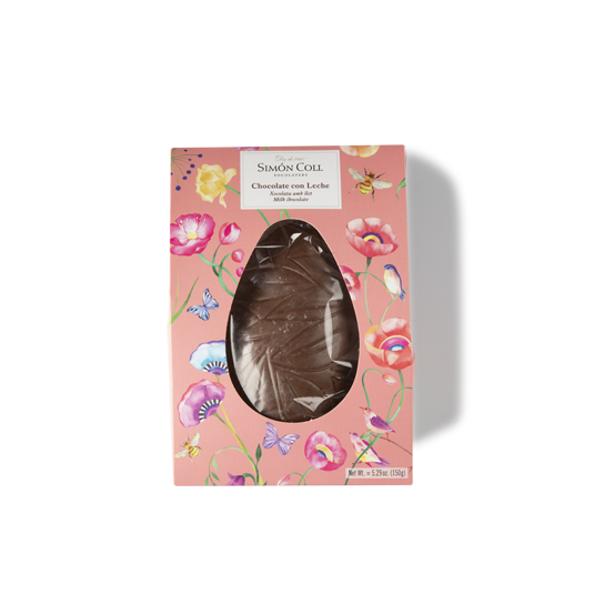 HUEVO DE CHOCOLATE CON LECHE, 150G SIMON COLL