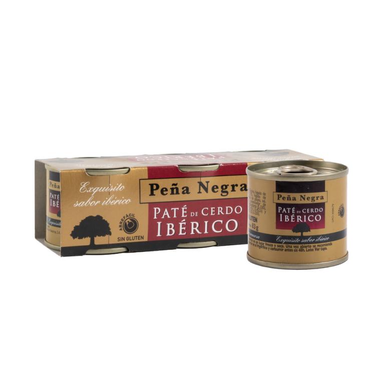 PATE IBERICO PEÑA NEGRA, 3X83G ARGAL