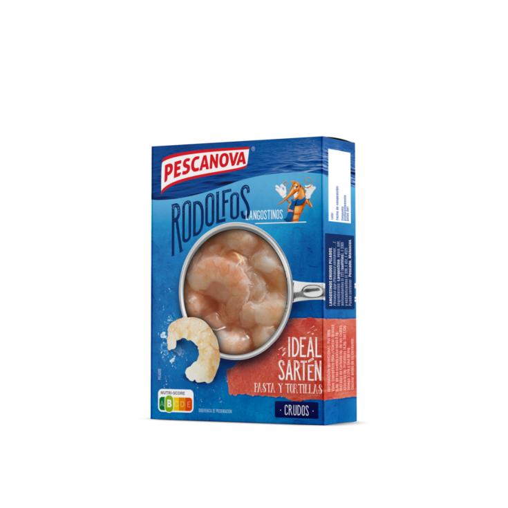 LANGOSTINO CRUDO PELADO, 180G PESCANOVA