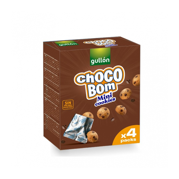CHOCOBOM MINI COOKIES, 160G GULLON