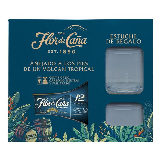 RON 12 AÑOS CENTENARIO, 70CL FLOR DE CAÑA