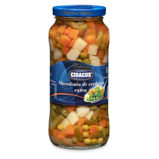 MACEDONIA VERDURAS TARRO, 320GR CIDACOS