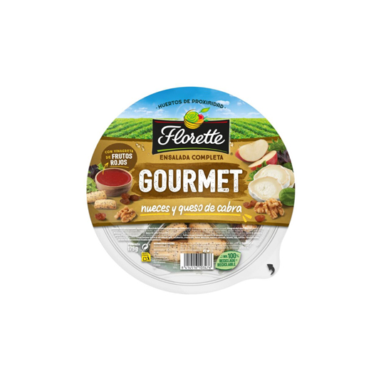 ENSALADA COMPLETA GOURMET NUECES, 180G FLORETTE
