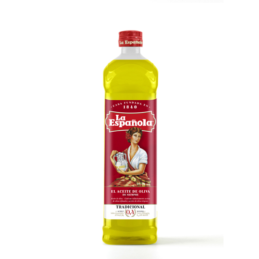 ACEITE DE OLIVA SUAVE, 1L LA ESPAÑOLA