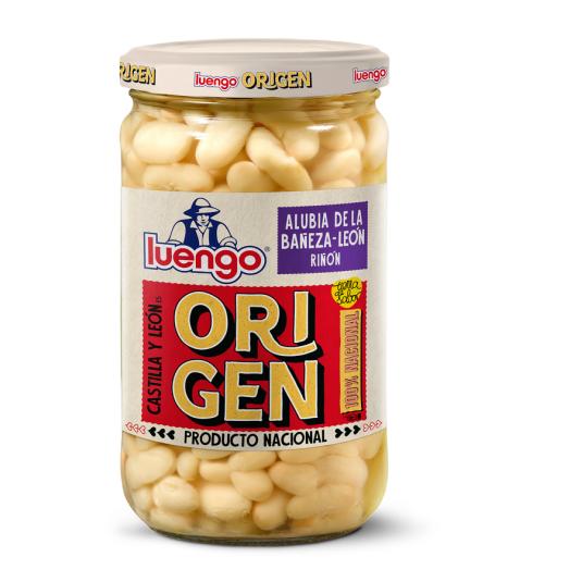 ALUBIA RIÑON COCIDA ORIGEN, 400G LEGUMBRES LUENGO