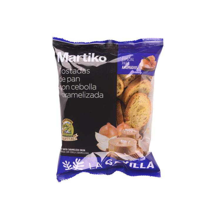 PAN CON CEBOLLA CARAMELIZADA , 80G MARTIKO