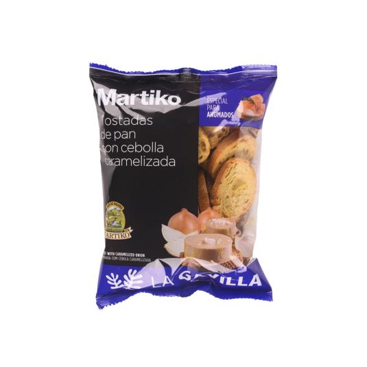 PAN CON CEBOLLA CARAMELIZADA , 80G MARTIKO
