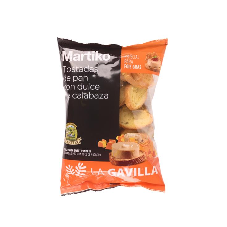 PAN CON DULCE DE CALABAZA , 80G MARTIKO