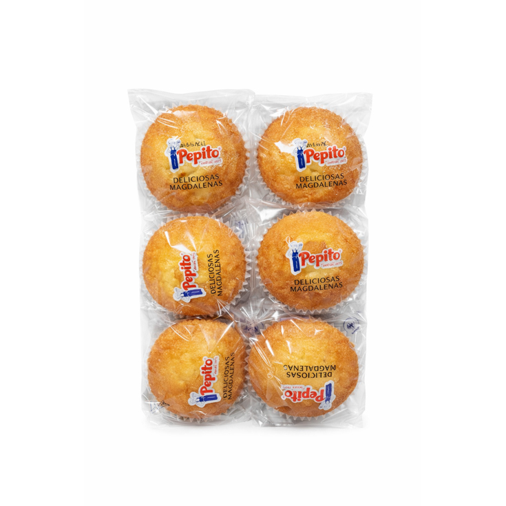 MAGDALENAS ESTUCHE, 450 GRS PEPITO