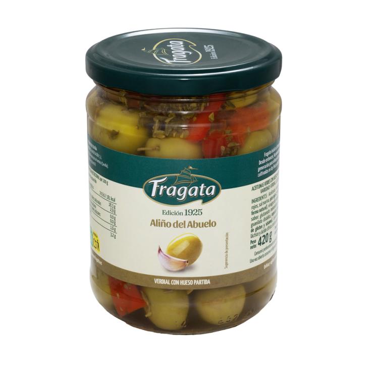 ACEITUNA ALIÑO DEL ABUELO, 250G FRAGATA