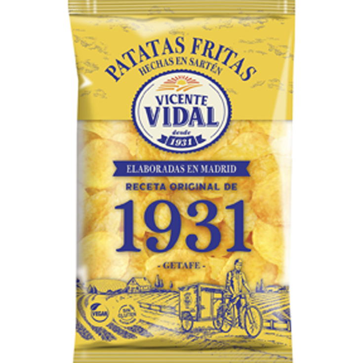 PATATAS FRITAS 1931 ORIGINAL, 150G VIDAL