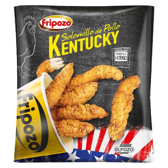 SOLOMILLO DE POLLO ESTILO KENTUCKY,250 G FRIPOZO