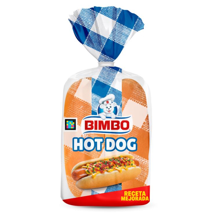 HOT DOG PAN DE PERRITOS, 4 UNIDADES BIMBO