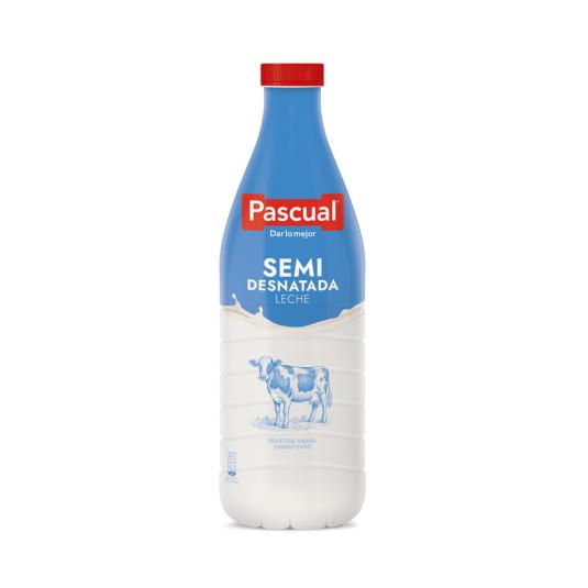 LECHE SEMIDESNATADA, 1,5L PASCUAL