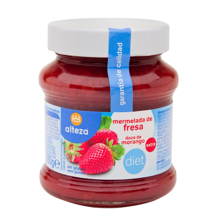 MERMELADA SIN AZUCAR FRESA, 280GR ALTEZA