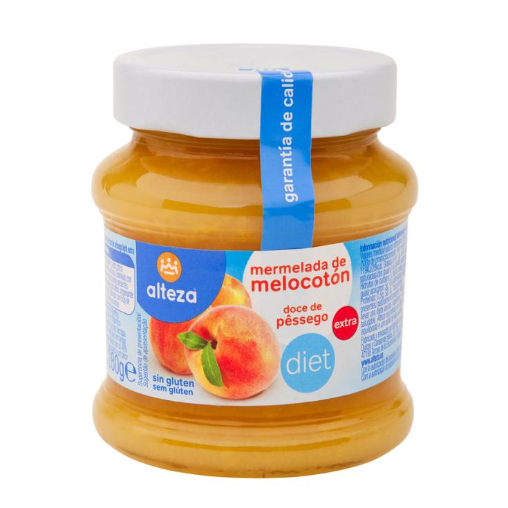 MERMELADA 0% AZUCAR MELOCOTON, 280GR ALTEZA