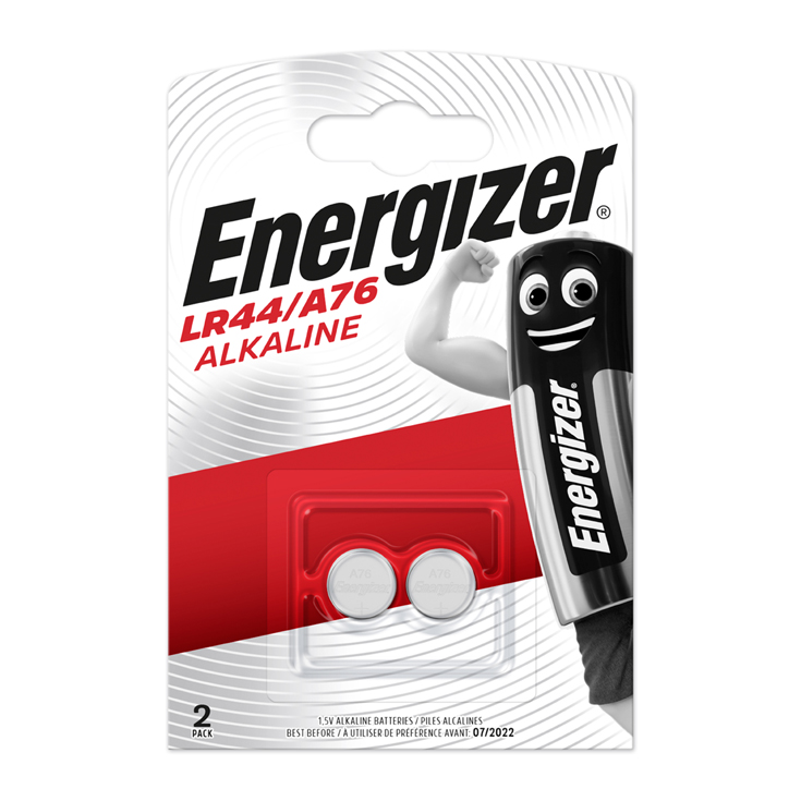 PILA ALCALINA A76/LR44 1.5V ENERGIZER