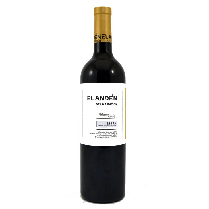 VINO TINTO ANDÉN DE LA ESTACION D.O. RIOJA, 750ML MUGA
