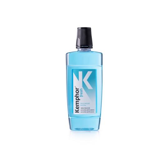 ENJUAGUE BUCAL FLUORADO AZUL, 500ML KEMPHOR