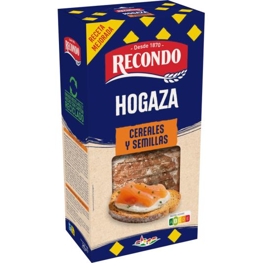 HOGAZA TOSTADA MULTICEREAL, 240GR RECONDO
