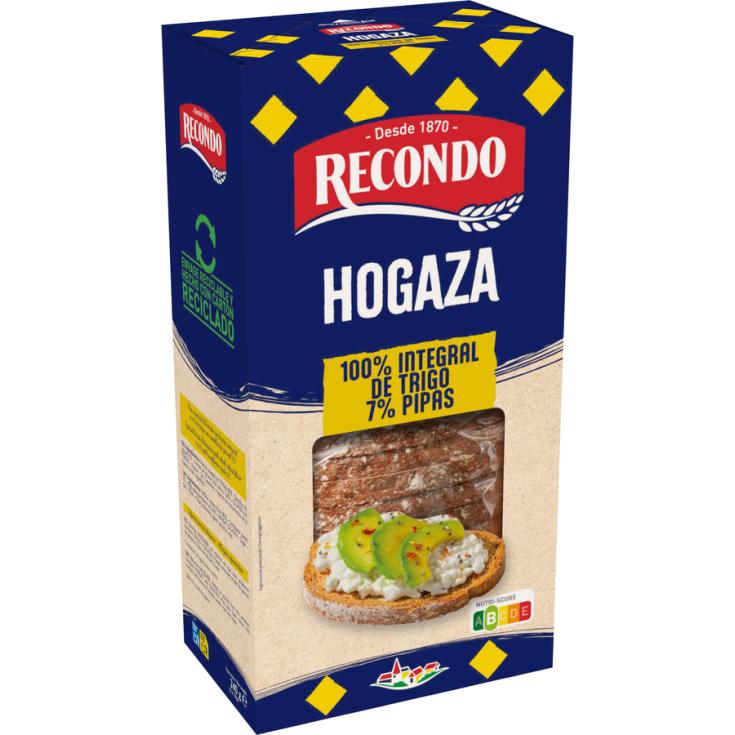 HOGAZA TOSTADA INTEGRAL, 240GR RECONDO