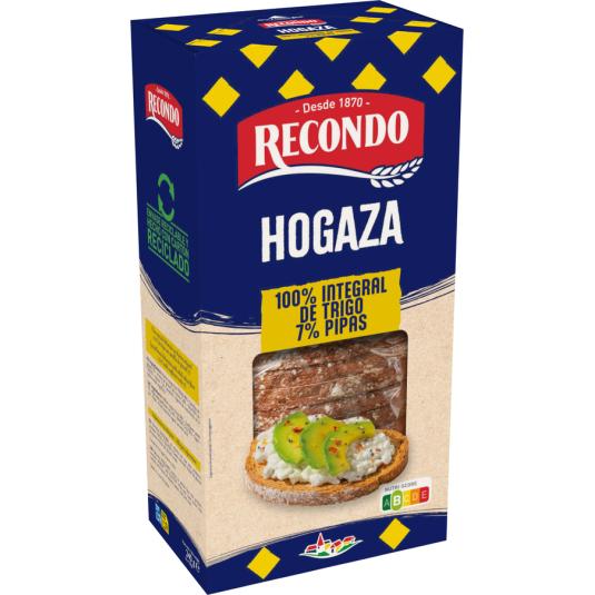 HOGAZA TOSTADA INTEGRAL, 240GR RECONDO