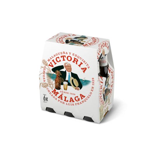 CERVEZA DE MALAGA, 6X250ML VICTORIA