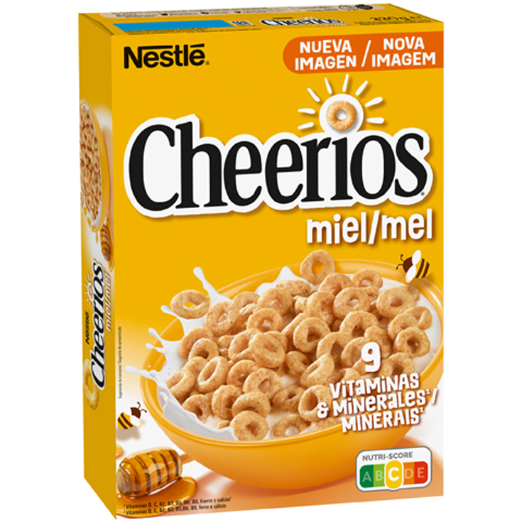 CEREALES CHEERIOS CON MIEL, 330GR NESTLE