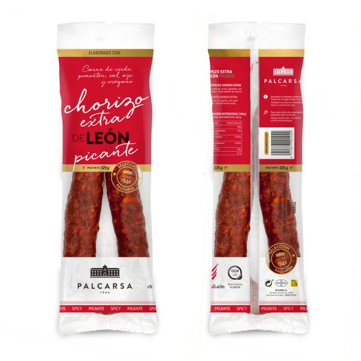 CHORIZO SARTA DE LEON PICANTE, 325G PALCARSA