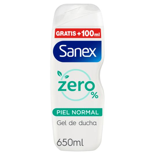GEL DE DUCHA ZERO PIEL NORMAL, 550 SANEX