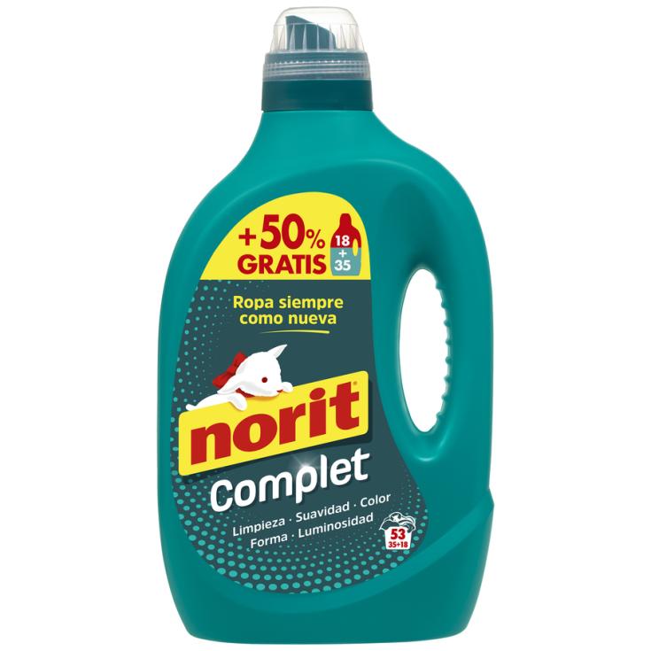 DETERGENTE LIQUIDO 35+18 DOSIS NORIT