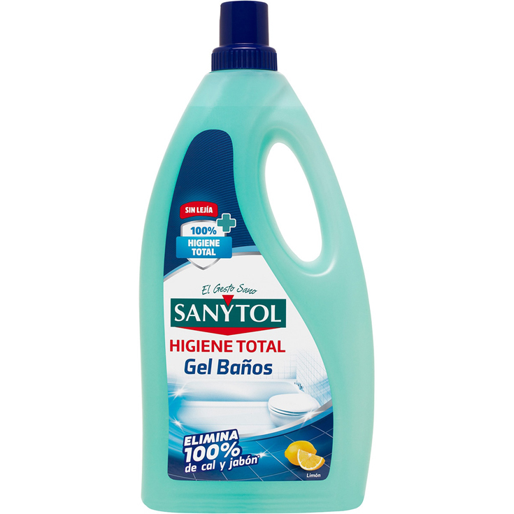 LIMPIADOR BAÑO DESINFECTANTE GEL,1200 SANYTOL