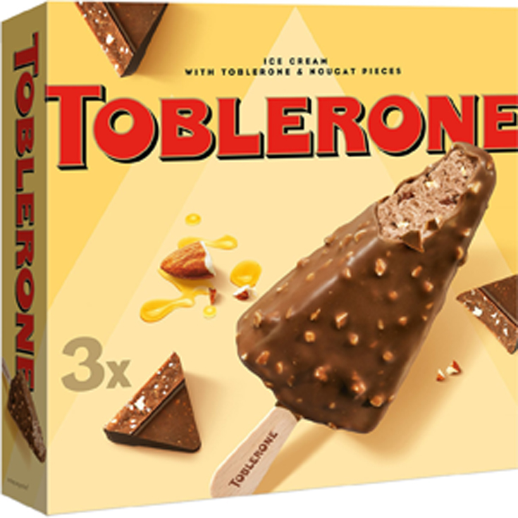 HELADO TOBLERONE, 3X90ML TOBLERONE