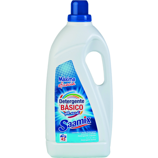 DETERGENTE AZUL 60 LAVADOS, 3L SAAMIX