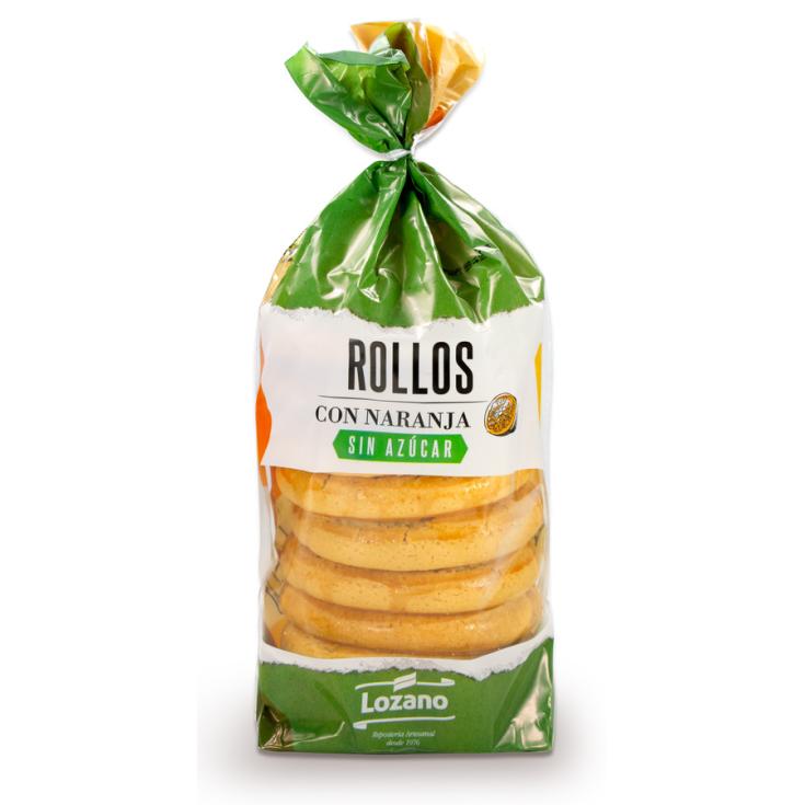 ROSCOS NARANJA SIN AZUCAR,330G LOZANO