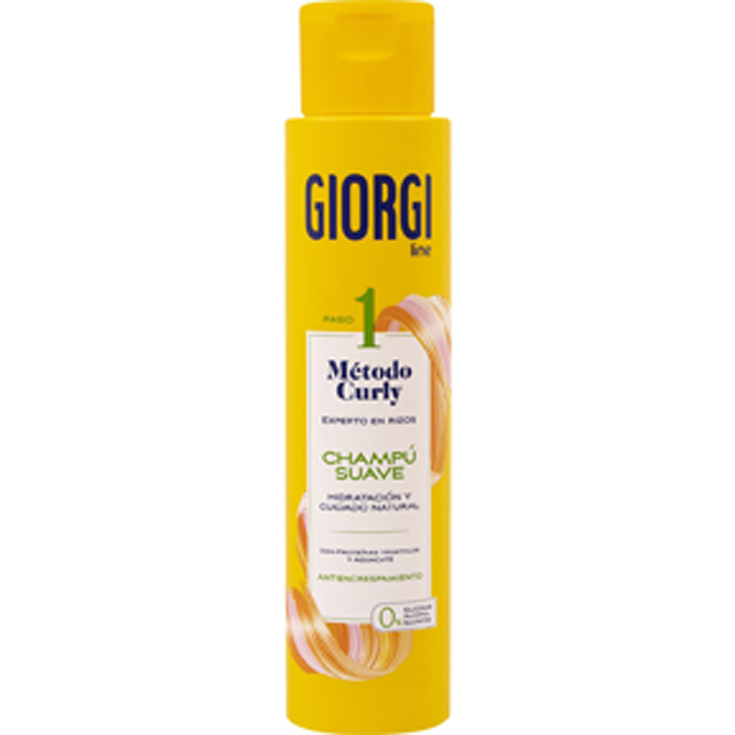 CHAMPU METODO CURLY RIZOS 0%, 350 GIORGI