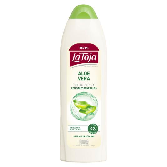 GEL DE DUCHA  ALOE VERA, 550 ML LA TOJA