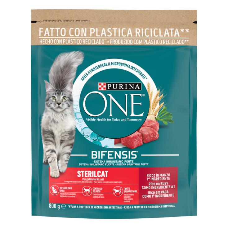 PIENSO GATO ESTERILIZADO BUEY TRIGO,800G PURINA ONE