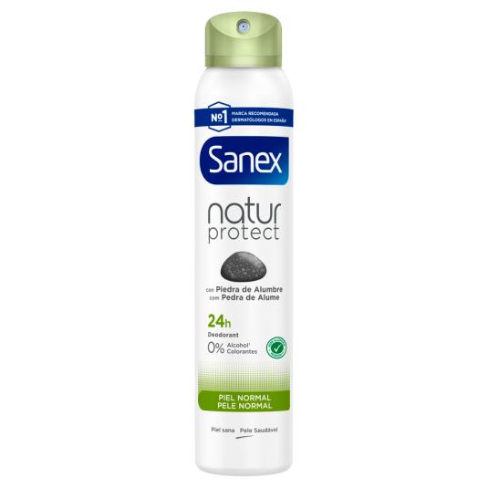 DESODORANTE SPRAY NATUR PROTECT 0%, 200M SANEX