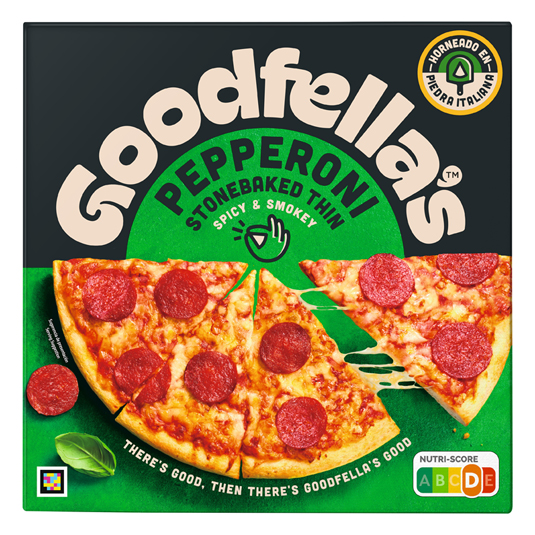 PIZZA PEPPERONI , 332G GOODFELLA,S